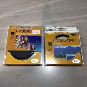 67-cplp Promaster 67mm Cpl Circular Polarizer Polarizing Polar C-pl And Uv Lens Filters