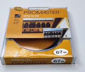 67-sepia Promaster Pro 67mm Special Effect Sepia Lens Filter Old Tyme For Film Digital Black White