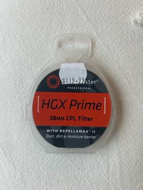 6830 Promaster 58mm Digital Hgx Circular Polarizer Prime Filter