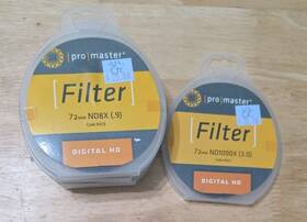 5-promaster Promaster 8828-8863 Filters 72mm 4-nd8x .9 Code 8828 1-nd1000x 3.0 8863 All New