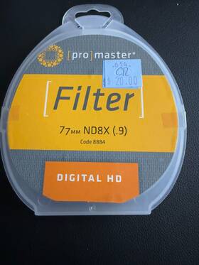 8884 Promaster Promaster77mm Digital Hd - Nd 8x .9 Brand New Still Sealed #8884