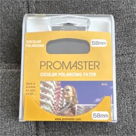 Pro7202 Promaster Circular Polarizer Filter 58mm Threaded For Camera