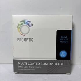 Pro67uv Prooptic 67mm Multi Coated Uv Ultra Violet Slim Filter