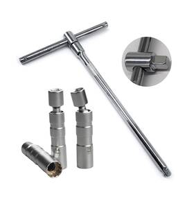 Wxhhsbstz-4 Qisf 14mm And 16mm Swivel Extension Spark Plug Socket Thin Wall Magne... Fast Ship