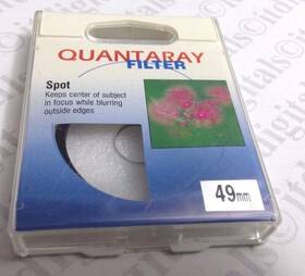 241665504 Quantaray 49mm Genuine Center Spot Cs Glass Lens Filter For Film Digital Japan 49 Mm