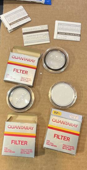 Quantaray 402416616934 52mm 1a Skylight Lens Filter Mint Condition