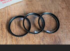 49cls Quantaray 49mm Close-up Lens Set 1 2 4 Glass Filter Japan Used