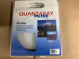 Uv67qp Quantaray 67mm Uv Lens Filter 67 Mm