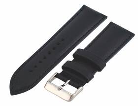Ital337 Rev 18mm 20mm 22mm 24mm Black Brown Padded Smooth Backing Genuine Lea
