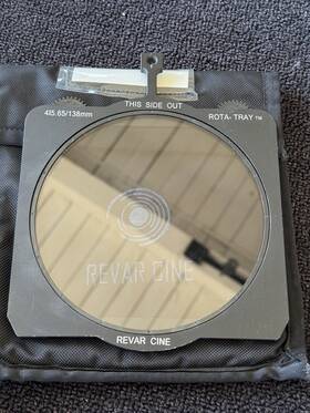 Revar Cine 787790291763 Rota-tray 4x5.65/138mm With Linear Polarizer Filter