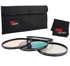 Rg-fil455 Ritz Gear Premium Hd Mc Super Slim Lens Filter Set