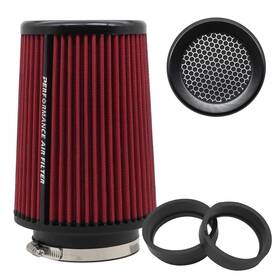 Xh-un078-101-rd Riayooe 3 3.5 4 Inch Cold Air Intake Filter 76mm 89mm 101mm Performance Cone Filt