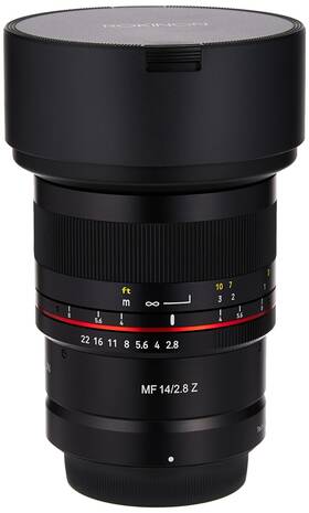 Z14-n Rokinon 14mm F2.8 Ultra Wide Angle Weather Sealed Lens For Nikon Z Mirrorless