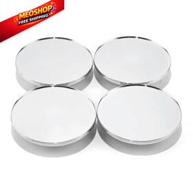 20272018 Rtrhinotuning 4 Pcs 67.6mm Outer 67.6mm/2.66in Inner 49mm/1.93in Silver