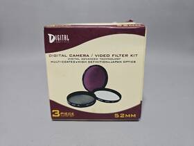 Sakar 021331997326 Digital Concepts 58mm Camera Video 3 Filter Kit - Uv Fluorescent Cir Polarizer