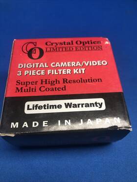 Editionv0300-30.5 Sakar V0300-30.5 Crystal Optics Limited Digital Camera Video 3 Piece Filter Kit
