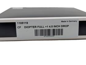 68-1105119 Schneider 012240053094 4.5 Inch Round Drop In Diopter 1 Lens Filter Gen2 Mfr #68-1105119