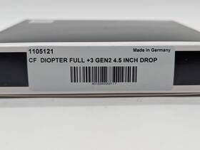 68-1105121 Schneider 012240053117 4.5 Inch Round Drop In Diopter 3 Lens Filter Gen2 Mfr #68-1105121