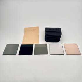 Schneider 605228091092 4x4 Inch Filter Kit Nd9 True-pol Black Frost 1/2 And Tiffen Nd3 Warm Soft Fx