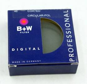65-1065297 Schneider Nib B W Coated Circular Polarizer 46mm Filter S03 E 1065297 #817
