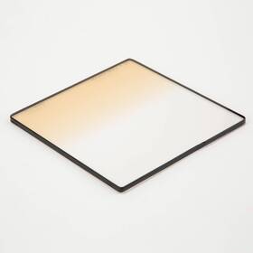 68-206144 Schneider 4x4 Inch Golden Sepia # 1 Soft Edge Graduated Color Glass Filter #1695382