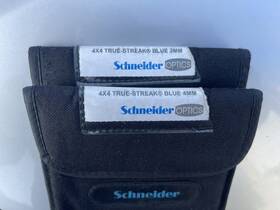 68-509144 Schneider 4x4 Inch True-streak Blue 2mm/4mm Filter Notes Arri Tiffen Canon Red