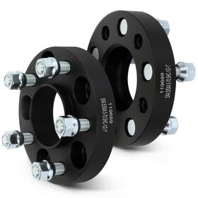 119689-591 Scitoo 2 Pcs 5lug 1 Inch Wheel Spacers Adapters 5x4.5 With 1/2 Studs 70.5cb