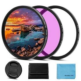Sedremm 616430491549 62mm Filter Kit Universal Uv Cpl Fld Set Protection Circular