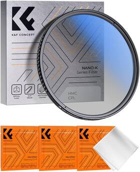 Shenzhen Zhuoer Photograph 313036494423 K&f Concept 52mm Circular Polarizer Optical Glass Lens Filter Ultra-slim 18 Mul