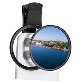 Kf01.2902v2 Shenzhen Zhuoer Photograph 67mm Clip-on Cpl Phone Camera Lens Filter Kit Circular Polarizer Polarizing