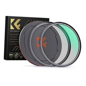 Sku.1706 Shenzhen Zhuoer Photograph Magnetic 72mm Circular Polarizers Filter Polarizing