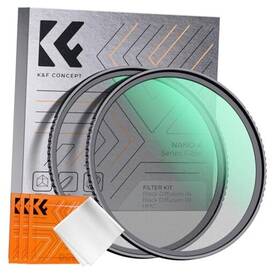 Sku.1711v1 Shenzhen Zhuoer Photograph Black Diffusion 1/4 And 1/8 Filters Kit Mist Cinematic Effect Set 55mm Sku.1711v1 Shenzhen Zhuoer Photograph Black Diffusion 1/4 And 1/8 Filters Kit Mist Cinematic Effect Set 55mm