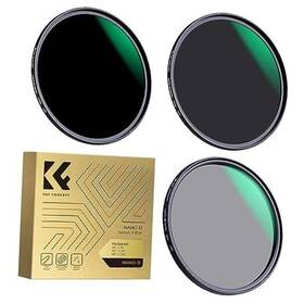 Sku1547 Shenzhen Zhuoer Photograph 55mm Lens Filter Kit Neutral Density Nd8 Nd64 Cpl Circular Polarizer