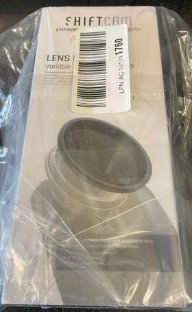 Shiftcam 655729668118 Lens Filter Variable Natural- Density 6-9 New In Box