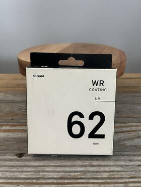 Afd9b0 Sigma 62mm Wr Uv Filter New In Box