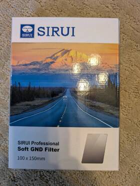Gnd0.6 Sirui Sgnd9 100x150mm Professional Soft Gnd Filter 2 Stops