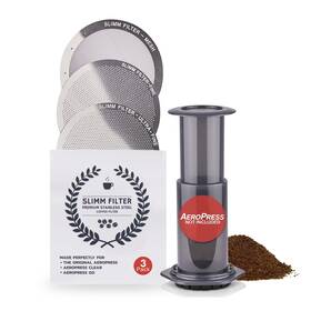 B075g1g4d2 Slimm Filter Reusable Set By - 3 Piece Stainless Steel Metal Mesh