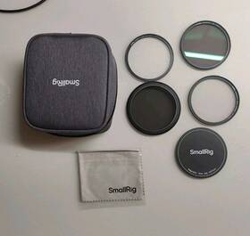 4726 Smallrig 5-in-1 Magnetic 67mm Lens Filter Kit Vnd Cpl Black Mist 1/4