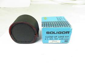 23-685 Soligor New Old Stock -soligor Close Up Lens Kit Set With 1 2 3 Filters /55mm / Box