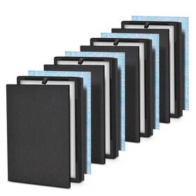 Somewaytop 789537602726 4 Pieces 8l Hepa Replacement Filter Set Compatible With Okaysou Airmax A