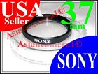 37-ps Sony Genuine Original Oem 37mm Uv Protector Lens Filter Japan Safety Protection