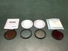 Spiratone Lot Of Vtg Lens Filters Nikon Red Mixed