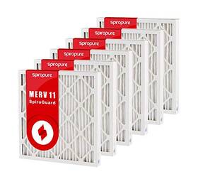 Sp-30x36x2-p11m6 Spiropure 30x36x2 Merv 11 Geothermal Air Filters - Made In Usa 6 Pack