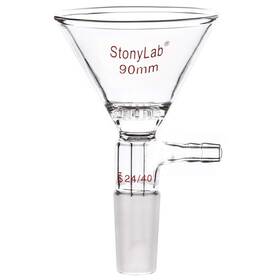 B08qcc1bxm Stonylab Borosilicate Glass Filter Funnel With 90mm Top Outer Dimension 24/4