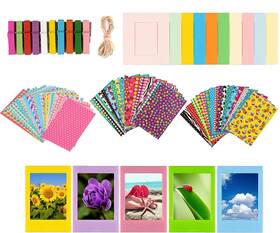 Bundle345 Sturdy Tiger Colorful Bundle Kit Accessories For Fujifilm Instax Mini 8/9/11/12 Camera - A