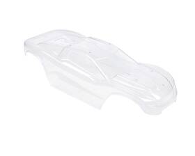 Summitlink Rustler4x4clear1 Custom Body Unpainted With Stickers Clear Compatible For Rust