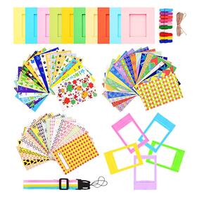 Sunmns 798881991622 Colorful Bundle Set Accessories Compatible With Fujifilm Instax Mini 12 11 9 8