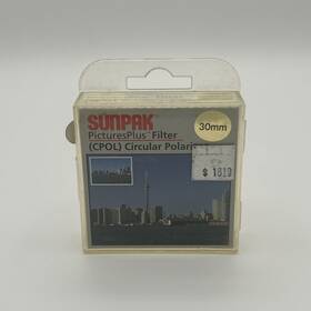 Sunpak 090729800128 Picture Plus Circular Polarizer 30mm New Old Stock