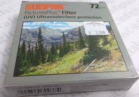 Cf-7037-uv Sunpak 72mm Uv Ultraviolet Lens Protection Filter Safety Protector 72 Mm New