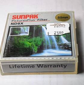 Cf-7320-nd8 Sunpak 55mm Nd-8 Neutral Density Lens Filter Japan Nd8x Nd 8x Nd8 55 Mm Cf-7320-nd8 Sunpak 55mm Nd-8 Neutral Density Lens Filter Japan Nd8x Nd 8x Nd8 55 Mm